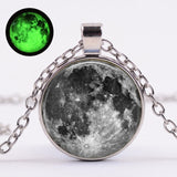 Birth Moon Bracelet Glow In The Dark Moon Phase Silver Chain Bracelet Glowing Birthday Moon Jewelry Lunar Phase Bracelets Charm